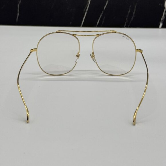 NEW GG1479S 001 GUCCI GOLD WOMEN GUCCI EYEGLASSES - Picture 8 of 13